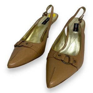 Style & Co - Nude Slingback Pumps - Size 9